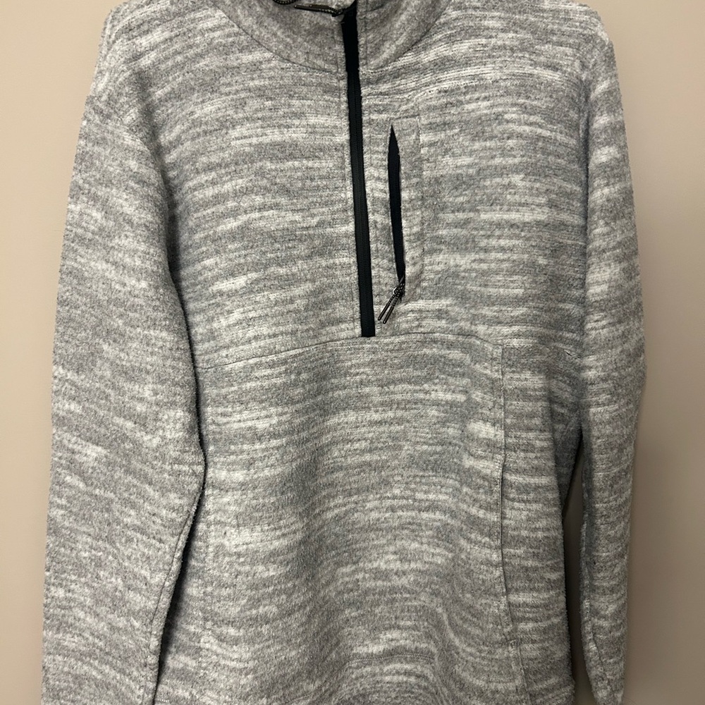 Billabong Gray Zip-Up Men's Sweater
